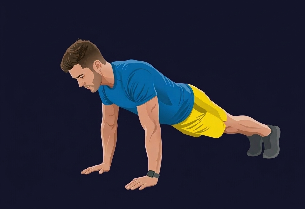 Pushup unlock apps illustration